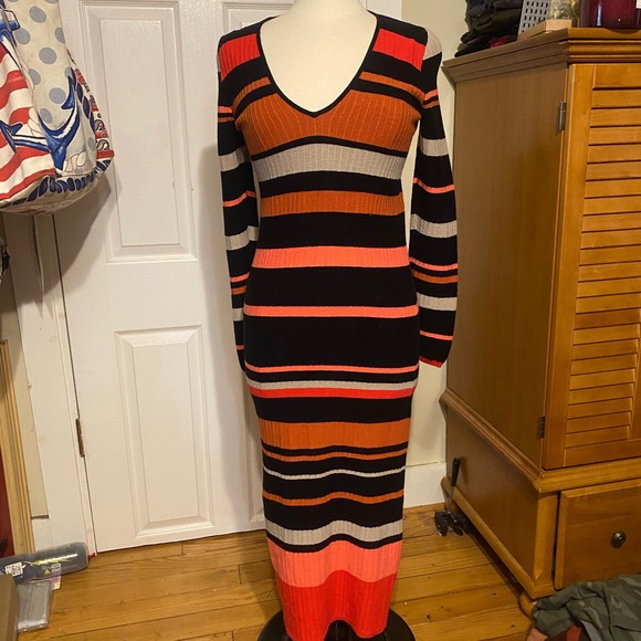 Ann Taylor midi knit sweater dress - Picture 2 of 6